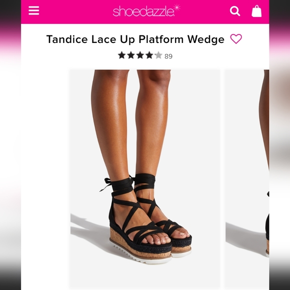 Tandice Lace up Platform Wedge - Picture 8 of 9